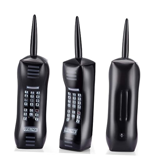 FELTECHELECTR Inflatable Mobile Phone Props Für Jahre Partys Aufblasbare Deko Für Erwachsene Und Retro Party Zubehör Aus Leicht Und Sicher Für Unvergessliche Fotos Und Spaß von FELTECHELECTR
