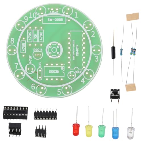 FELTECHELECTR Lötkits Für Anfänger Praktische Elektronik-bausätze Zum Üben des Lötens Mit Vielseitigen Schaltplattensätzen Und Zubehör Für Lernprojekte FELTECHELECTR Lötkits Für Anfänger Praktische Elektronik-bausätze Zum Üben des Lötens Mit Vielseitigen Schaltplattensätzen Und Zubehör Für Lernprojekte von FELTECHELECTR