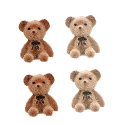 FELTECHELECTR Mini Bär Puppe Mit Schleife DIY Taschen Zubehör Taschen Dekor Aus Hochwertiger Und Flockmaterial Zum Selbermachen Handyhüllen Kleidung Und Mehr FELTECHELECTR Mini Bär Puppe Mit Schleife DIY Taschen Zubehör Taschen Dekor Aus Hochwertiger Und Flockmaterial Zum Selbermachen Handyhüllen Kleidung Und Mehr von FELTECHELECTR