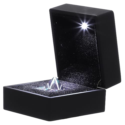 FELTECHELECTR Pyramidenprisma für Fotokristall Heimornament Tischdekoration Kratz-Aufbewahrungsbox FELTECHELECTR Pyramidenprisma für Fotokristall Heimornament Tischdekoration Kratz-Aufbewahrungsbox von FELTECHELECTR