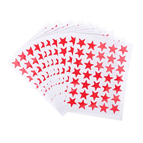 FELTECHELECTR Sternaufkleber für Kinder 10 Blätter Belohnungssterne Selbstklebende Sticker 1,5cm für Schule Büro und Zuhause FELTECHELECTR Sternaufkleber für Kinder 10 Blätter Belohnungssterne Selbstklebende Sticker 1,5cm für Schule Büro und Zuhause von FELTECHELECTR