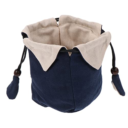 FELTECHELECTR Teeset-Tasche Baumwollmaterial Teegeschirr-Beutel Teekannen-aufbewahrung Tragbar – Holzperlen FELTECHELECTR Teeset-Tasche Baumwollmaterial Teegeschirr-Beutel Teekannen-aufbewahrung Tragbar – Holzperlen von FELTECHELECTR