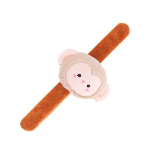 FELTECHELECTR Tierplüscharmband Halloween-armbänder Für Kinder Tierarmbänder Für Kinder - Spielzeug Ausgestopfte Tierarmbänder Animal-slap-armband Gefüllt Pp Baumwolle Brown FELTECHELECTR Tierplüscharmband Halloween-armbänder Für Kinder Tierarmbänder Für Kinder - Spielzeug Ausgestopfte Tierarmbänder Animal-slap-armband Gefüllt Pp Baumwolle Brown von FELTECHELECTR