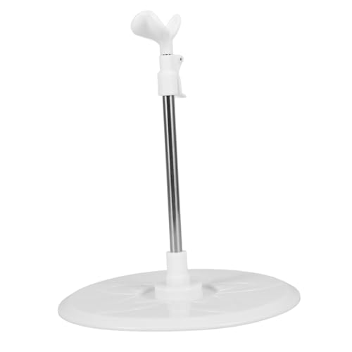 FELTECHELECTR Verstellbarer Puppenständer Metall Doll Bracket mit Stabiler Basis für Display von Puppen und Actionfiguren Geeignet für Mittelgroße Puppen Platzsparend und Dekorativ von FELTECHELECTR