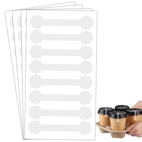 1000 Stück transparente unbeschriftete manipulationssichere Etiketten, manipulationssicher, Paketversiegelung, selbstklebend, Sicherheit für Lebensmittel-, Getränkeverpackungen, Versiegelung, von FENGHERUIA