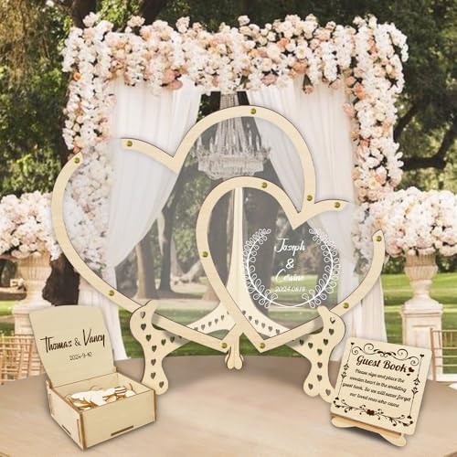 Hölzerne Hochzeit Gästebuch Alternativen,Personalisiertes Hochzeit Gästebuch,Einzigartiges und schönes Gästebuch,Rustikale Hochzeitsdekorationen für Bankette und Hochzeiten Hölzerne Hochzeit Gästebuch Alternativen,Personalisiertes Hochzeit Gästebuch,Einzigartiges und schönes Gästebuch,Rustikale Hochzeitsdekorationen für Bankette und Hochzeiten von FENGHUO