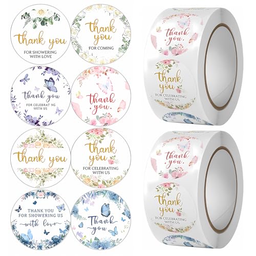 1000 Stück Dankesaufkleber, 8 Arten Designs Dankesaufkleber, runde florale Dankesaufkleber, Dankesaufkleber, Dankesaufkleber, Dankesaufkleber, Dankeschön-Aufkleber, Hochzeitsaufkleber, Geschenkzubehör 1000 Stück Dankesaufkleber, 8 Arten Designs Dankesaufkleber, runde florale Dankesaufkleber, Dankesaufkleber, Dankesaufkleber, Dankesaufkleber, Dankeschön-Aufkleber, Hochzeitsaufkleber, Geschenkzubehör von FENGJINGJIACHENG