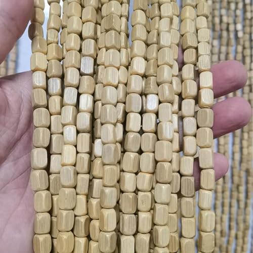 FENGSHOUU Bambus Perlenvorhang Türvorhang,Hölzern Perlenvorhang,Deko Holzperlen Vorhang,Hängender Dauerhaft Türvorhang Dekoration Teilervorhang,Breite×Höhe (65 x 190cm(82 Stränge,Natural) von FENGSHOUU