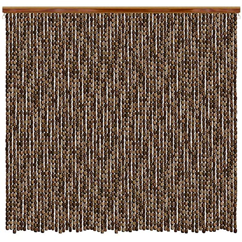 Hölzern Perlenvorhang Türvorhang Holzperlen Vorhänge Tür-Fadenvorhänge,für Türöffnung Wohnzimmer Raumteiler Wandschrank Cafe Restaurant Dekoration Hängen Panel,Anpassbar (90 strands-90x200cm) Hölzern Perlenvorhang Türvorhang Holzperlen Vorhänge Tür-Fadenvorhänge,für Türöffnung Wohnzimmer Raumteiler Wandschrank Cafe Restaurant Dekoration Hängen Panel,Anpassbar (90 strands-90x200cm) von FENGSHOUU