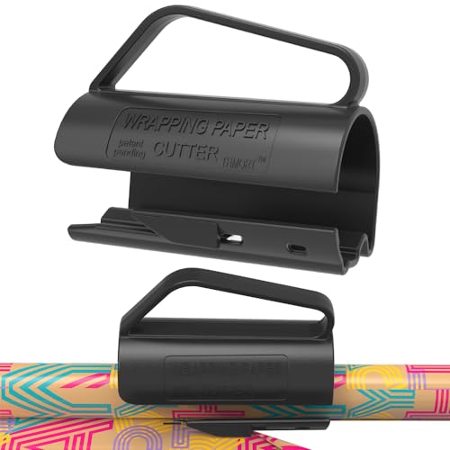 FENYW Geschenkpapier Schneider für Rollen, Geschenkpapierschneider, Weihnacht Geschenkpapier Cutter, Sliding Gift Wrapping Paper Cutter, Papierrollenschneider für Weihnachten Geburtstag, Halloween FENYW Geschenkpapier Schneider für Rollen, Geschenkpapierschneider, Weihnacht Geschenkpapier Cutter, Sliding Gift Wrapping Paper Cutter, Papierrollenschneider für Weihnachten Geburtstag, Halloween von FENYW