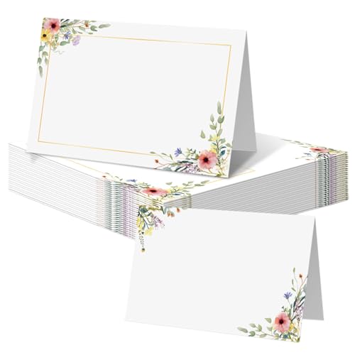 60 Stück Tischkarten, Tischkarten Geburtstag, zum Selbstbeschriften, Namenskarten, Hochzeit, Konfirmation, Kommunion, Taufe, Feier, Platzkarten, Personalisierbar 60 Stück Tischkarten, Tischkarten Geburtstag, zum Selbstbeschriften, Namenskarten, Hochzeit, Konfirmation, Kommunion, Taufe, Feier, Platzkarten, Personalisierbar von FESSOSKO