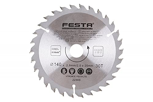 FESTA - Kreissägeblatt für Holz TCT 140mm/2. 8/20/30 FESTA - Kreissägeblatt für Holz TCT 140mm/2. 8/20/30 von FESTA