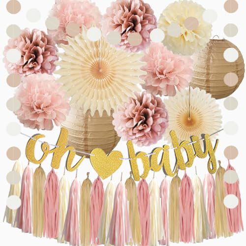 Babyparty Deko Rosa Beige Boho Babyparty Deko Mädchen Beige Rosa Boho Baby Shower Deko Neutral Babyshowerparty Altrosa Beige Party mit Oh Baby Girlande Gold Quasten Girlande Hellrosa Creme Braun Babyparty Deko Rosa Beige Boho Babyparty Deko Mädchen Beige Rosa Boho Baby Shower Deko Neutral Babyshowerparty Altrosa Beige Party mit Oh Baby Girlande Gold Quasten Girlande Hellrosa Creme Braun von FETETIJD