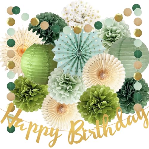 Olive Salbeigrün Geburtstag Party Dekorationen Salbei Geburtstag Party Dekor Seidenpapier Pom Poms Blumen Papierfächer Kreis Punkt Girlanden Olivgrün Party Neutral Geburtstag Dekorationen für Frauen Olive Salbeigrün Geburtstag Party Dekorationen Salbei Geburtstag Party Dekor Seidenpapier Pom Poms Blumen Papierfächer Kreis Punkt Girlanden Olivgrün Party Neutral Geburtstag Dekorationen für Frauen von FETETIJD