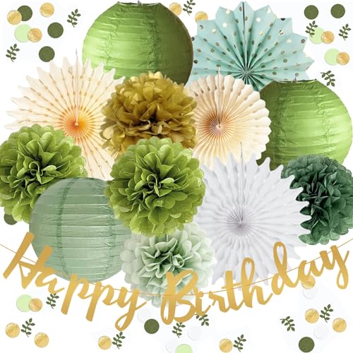 Olive Salbeigrün Lampions Grün Geburtstag Party Dekorationen Seidenpapier Pom Poms Creme Papierfächer Laternen Olive Salbei Konfetti Mädchen Frauen Babyparty Geburtstag Party Dekorationen Olive Salbeigrün Lampions Grün Geburtstag Party Dekorationen Seidenpapier Pom Poms Creme Papierfächer Laternen Olive Salbei Konfetti Mädchen Frauen Babyparty Geburtstag Party Dekorationen von FETETIJD