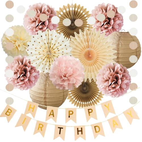 Geburtstagsdeko Beige Rosa Mädchen Deko Geburtstag Rosa Beige Boho Geburtstagsdeko Champagner Braun Pom Poms Dusty Rose Party Geburtstag Deko Altrosa Creme für Frauen Geburtstagsdeko Beige Rosa Mädchen Deko Geburtstag Rosa Beige Boho Geburtstagsdeko Champagner Braun Pom Poms Dusty Rose Party Geburtstag Deko Altrosa Creme für Frauen von FETETIJD