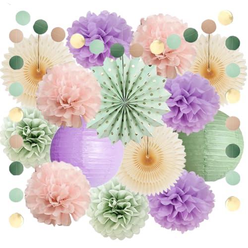 Salbeigrün und Lila Partydekorationen Babyparty Mädchen Dekorationen Salbeigrün Lila Rosa Geburtstagsparty Hellviolett Blush Pink Seidenpapier Pom Poms Beige Fächer Kit für Hochzeit Verlobung Salbeigrün und Lila Partydekorationen Babyparty Mädchen Dekorationen Salbeigrün Lila Rosa Geburtstagsparty Hellviolett Blush Pink Seidenpapier Pom Poms Beige Fächer Kit für Hochzeit Verlobung von FETETIJD