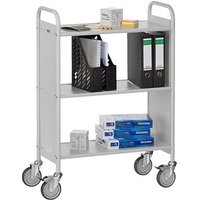 fetra 4870 Bürowagen grau 3 Ebenen 38,5 x 81,0 x 110,0 cm fetra 4870 Bürowagen grau 3 Ebenen 38,5 x 81,0 x 110,0 cm von FETRA