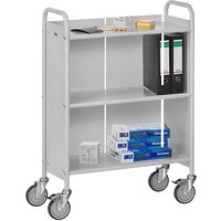 fetra 4871 Bürowagen grau 3 Ebenen 38,5 x 81,0 x 110,0 cm von FETRA