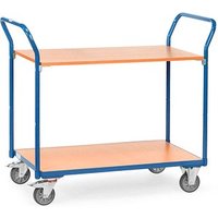 fetra Tischwagen 1602 blau 60,0 x 118,0 x 102,0 cm von FETRA
