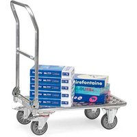 fetra Transportwagen klappbar Alu 1133 silber 47,0 x 81,5 x 93,0 cm bis 200,0 kg von FETRA