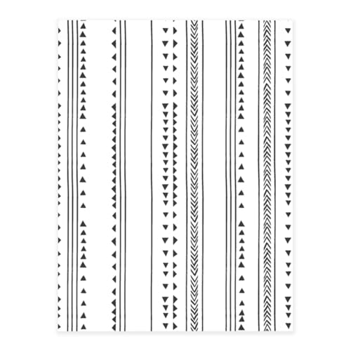 Decor Selbstklebende Vinylfolien für glatte Oberflächen, Dreiecksstreifen, Bohemian-Kristallaufkleber, wasserdichte Aufkleber für Heimdekoration, Peel Stick Tapete für Schränke, Arbeitsplatten von FEYUNYAN