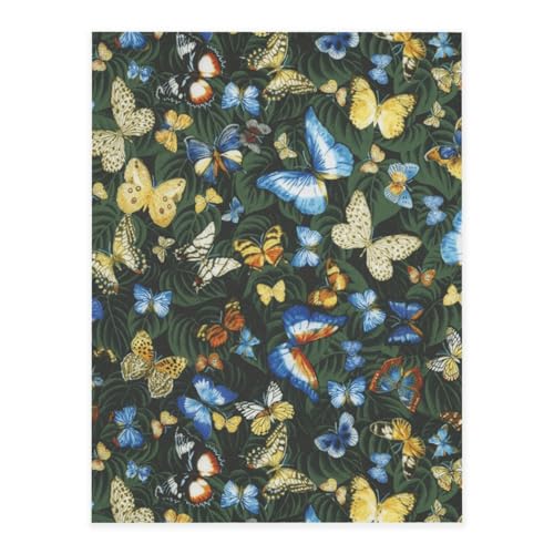 Dekor-Vinyl-Folien für glatte Oberflächen, bunt, Schmetterlings-Aufkleber, wasserdichte Aufkleber für Heimdekoration, Abzieh-Tapete für Schränke, Arbeitsplatten, Schränke, Tischmöbel von FEYUNYAN