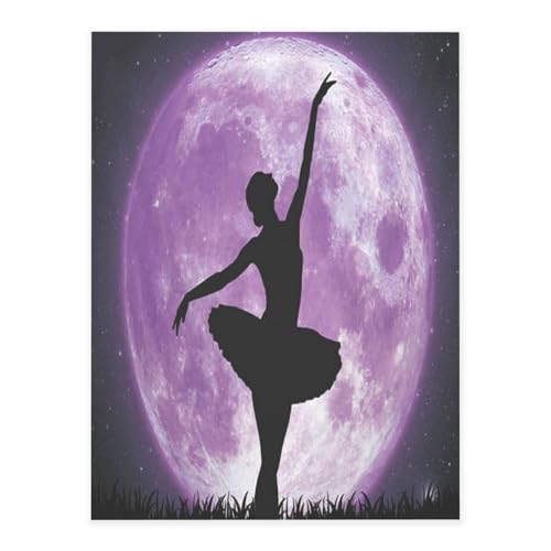 Dekorative selbstklebende Vinylbögen für glatte Oberflächen, Ballerina-Tanz-Kristallaufkleber, transparente wasserdichte Aufkleber für Heimdekoration, Abzieh-Stick-Tapete für Schränke, Arbeitsplatten von FEYUNYAN
