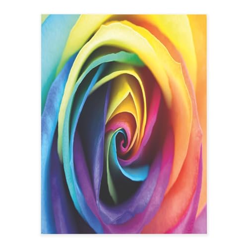 Dekorative selbstklebende Vinylbögen für glatte Oberflächen, Regenbogen-Rosenblüte, Kristallaufkleber, transparente wasserdichte Aufkleber für Heimdekoration, Abzieh-Stick-Tapete für Schränke Dekorative selbstklebende Vinylbögen für glatte Oberflächen, Regenbogen-Rosenblüte, Kristallaufkleber, transparente wasserdichte Aufkleber für Heimdekoration, Abzieh-Stick-Tapete für Schränke von FEYUNYAN