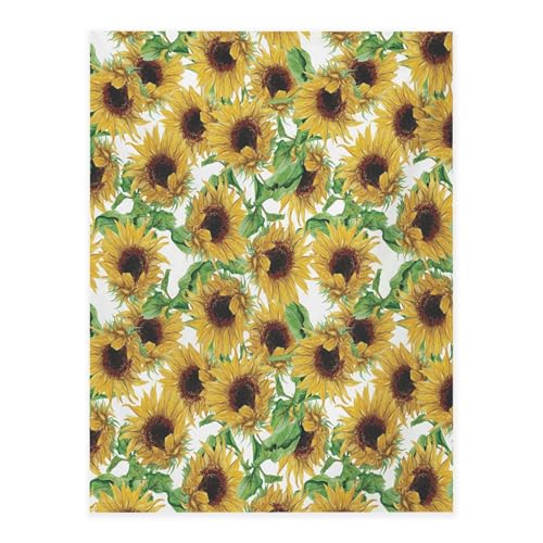 Dekorative selbstklebende Vinylbögen für glatte Oberflächen, Sonnenblumenkristall-Aufkleber, transparente wasserdichte Aufkleber für Heimdekoration, Peel Stick Tapete für Schränke, Arbeitsplatten von FEYUNYAN