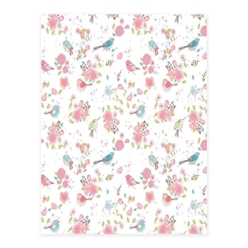 Dekorative selbstklebende Vinylbögen für glatte Oberflächen, Wildblumen-Blumen-Kristallaufkleber, transparente wasserdichte Aufkleber für Heimdekoration, Abzieh-Stick-Tapete für Schränke von FEYUNYAN