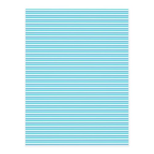 Dekorative selbstklebende Vinylbögen für glatte Oberflächen, blau gestreifter Kristallaufkleber, transparente wasserdichte Aufkleber für Heimdekoration, Peel Stick Tapete für Schränke, Arbeitsplatten von FEYUNYAN