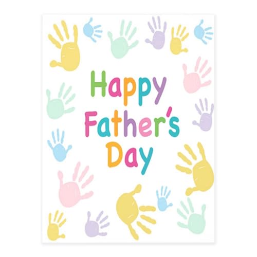 Dekorative selbstklebende Vinylbögen für glatte Oberflächen, handlicher Happy Fathers Day Kristallaufkleber, wasserdichte Aufkleber für Heimdekoration, Abzieh-Stick-Tapete für Schränke, Arbeitsplatten von FEYUNYAN
