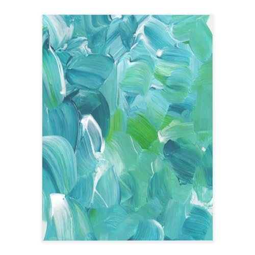 Dekorative selbstklebende Vinylfolien für glatte Oberflächen, blaue Ölfarbe, Textur, Kristallaufkleber, wasserdichte Aufkleber für Heimdekoration, Abzieh-Stick-Tapete für Schränke, Arbeitsplatten von FEYUNYAN