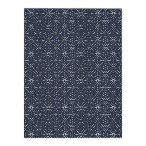 Dekorative selbstklebende Vinylfolien für glatte Oberflächen, gepunktete Linien, Formen, blauer Kristallaufkleber, wasserdichte Aufkleber für Heimdekoration, Abzieh-Stick-Tapete für Schränke von FEYUNYAN