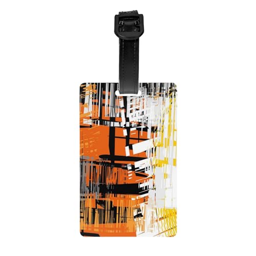 FEYUNYAN Strapazierfähige PVC-Gepäckanhänger für Koffer und Taschen, lebendige Farbpalette, Reise-ID-Namensschild-Halter mit abnehmbarem Armband, reißfeste, von Fluggesellschaften zugelassene FEYUNYAN Strapazierfähige PVC-Gepäckanhänger für Koffer und Taschen, lebendige Farbpalette, Reise-ID-Namensschild-Halter mit abnehmbarem Armband, reißfeste, von Fluggesellschaften zugelassene von FEYUNYAN