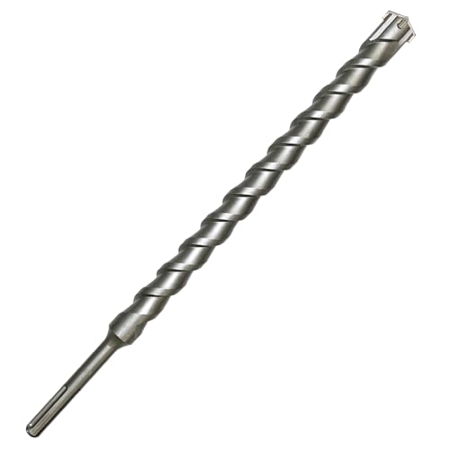 FF ERA SDS MAX Drehhammerbohrer, U-Nut, Steinbohrer mit Hartmetallspitze für Ziegel, Stein, Beton, nur SDS MAX Taucher, 3,8 x 55,9 cm FF ERA SDS MAX Drehhammerbohrer, U-Nut, Steinbohrer mit Hartmetallspitze für Ziegel, Stein, Beton, nur SDS MAX Taucher, 3,8 x 55,9 cm von FF ERA