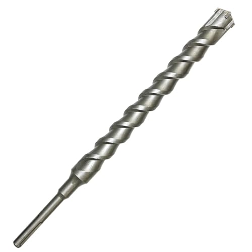 FF ERA SDS MAX Drehhammerbohrer, U-Nut, Steinbohrer mit Hartmetallspitze für Ziegel, Stein, Beton, nur SDS MAX Taucher, 3,8 x 55,9 cm FF ERA SDS MAX Drehhammerbohrer, U-Nut, Steinbohrer mit Hartmetallspitze für Ziegel, Stein, Beton, nur SDS MAX Taucher, 3,8 x 55,9 cm von FF ERA