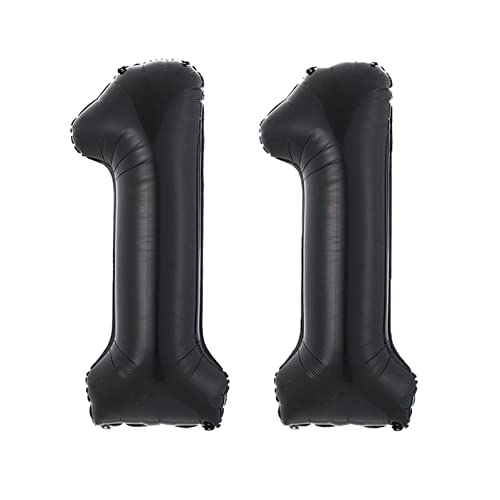 Ballons rosa 40-Zoll-schwarze Ballon-Geburtstags-Party-Dekoration Geburtstag alphanumerischer Aluminiumfolie-Ballon Happy birthday ballon(11) von FFICUMON