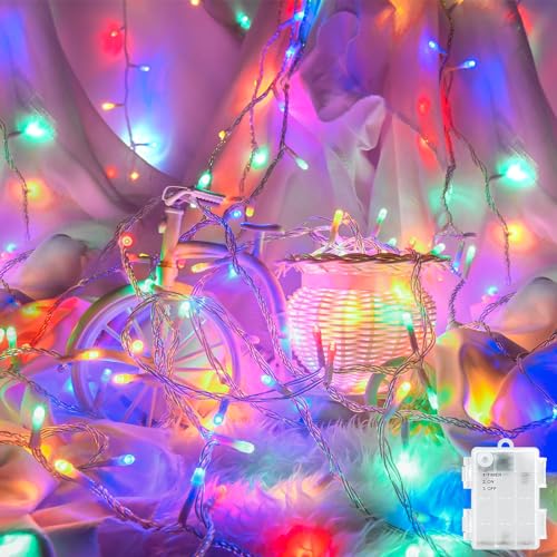 LED Lichterkette Außen Batterie Wasserdicht 3M Outdoor Lichterkette Innen Batterie Timer für Balkone, Fenster, Tür, Wände, Kinderzimmer, Schlafzimmer, Halloween, Weihnachten, Hochzeiten, Mehrfarbig LED Lichterkette Außen Batterie Wasserdicht 3M Outdoor Lichterkette Innen Batterie Timer für Balkone, Fenster, Tür, Wände, Kinderzimmer, Schlafzimmer, Halloween, Weihnachten, Hochzeiten, Mehrfarbig von FFZZKJ