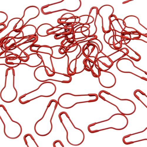 100 Prozent Farbenfrohe Sicherheitsnadel Strick Verriegelungsmarkierung Clip Häkelverriegelungsstich Marker Stricken Häkelzubehör Sicherheitsstift Nähwerkzeug von FGDTREE