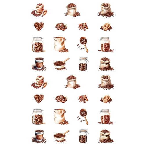 30 Blätter Dekorative Aufkleber Laptop Kleber Kaffeehaus Serie Für Journaling Scrapbooking 30 Blätter Dekorative Aufkleber Laptop Kleber Kaffeehaus Serie Für Journaling Scrapbooking von FGDTREE