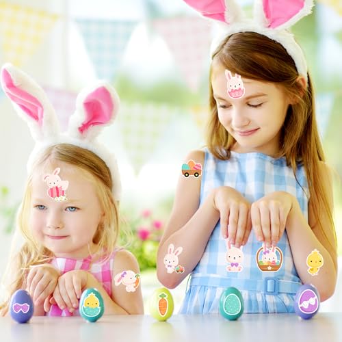 96/144pcs Cartoon Bunnies Eggs Aufkleber Wickelbeetik 96/144pcs Cartoon Bunnies Eggs Aufkleber Wickelbeetik von FGDTREE