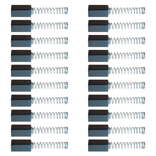 FGDTREE 10pcs 5x5x12mm Carbon Motorbürste Set Nähmaschinen Ersatzzubehör Für Haushaltsnähmaschinen Kohlenstoffbürsten von FGDTREE