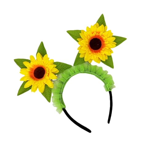 FGDTREE Blumenstirnband Kinder Kopfbedeckungs Weihnachtsfeier Foto Requisiten Party Kopfbedeckung Cosplay Accessoires von FGDTREE