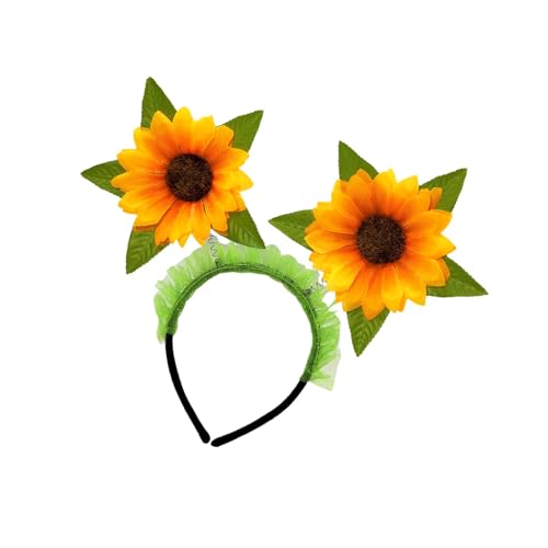 FGDTREE Blumenstirnband Kinder Kopfbedeckungs Weihnachtsfeier Foto Requisiten Party Kopfbedeckung Cosplay Accessoires von FGDTREE