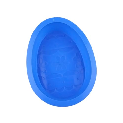 FGDTREE Flexible Ostereier Eier Form Backform Für Desserts Handgefertigte Handwerksferien Feierlichkeiten Spülspüler Freundlich Wiederverwendbarer Osterkuchenpfanne von FGDTREE