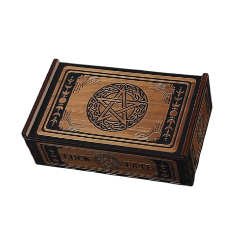 Holz Tarot Karte Lagerung Fall Push Pull Tarot Karten Box Astrologys Schmuck Box Für Wahrsagerei Hexe Dekoration Holz Tarot Karte Lagerung Fall Push Pull Tarot Karten Box Astrologys Schmuck Box Für Wahrsagerei Hexe Dekoration von FGDTREE