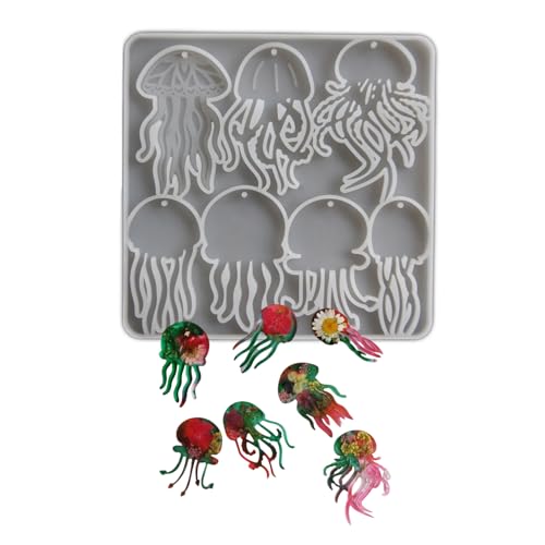 Multi Purpose Quallen Charm Gusswerkzeug Für Epoxidharz Lehm Und Metallschmuckprojekte Anfängerfreundlicher Schmuckschimmel Geeignet Multi Purpose Quallen Charm Gusswerkzeug Für Epoxidharz Lehm Und Metallschmuckprojekte Anfängerfreundlicher Schmuckschimmel Geeignet von FGDTREE