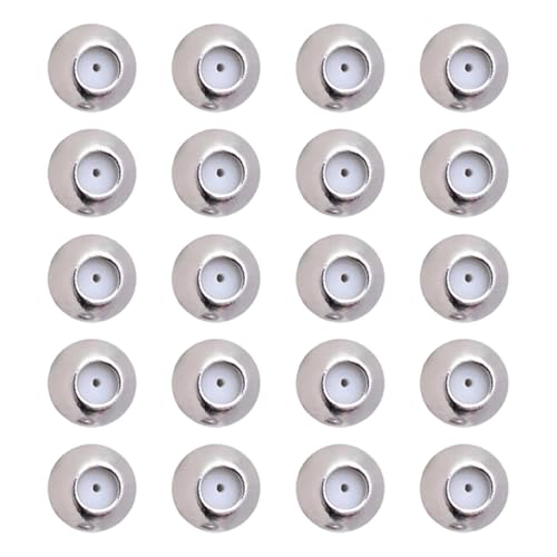 Packung Mit 20 Ohrring Rücken Sicherheitskupplungen Ohrring Stecker Verriegelung Ohrringrücken Ohrring Stütze Geeignet Für Stufen Ohrring Packung Mit 20 Ohrring Rücken Sicherheitskupplungen Ohrring Stecker Verriegelung Ohrringrücken Ohrring Stütze Geeignet Für Stufen Ohrring von FGDTREE